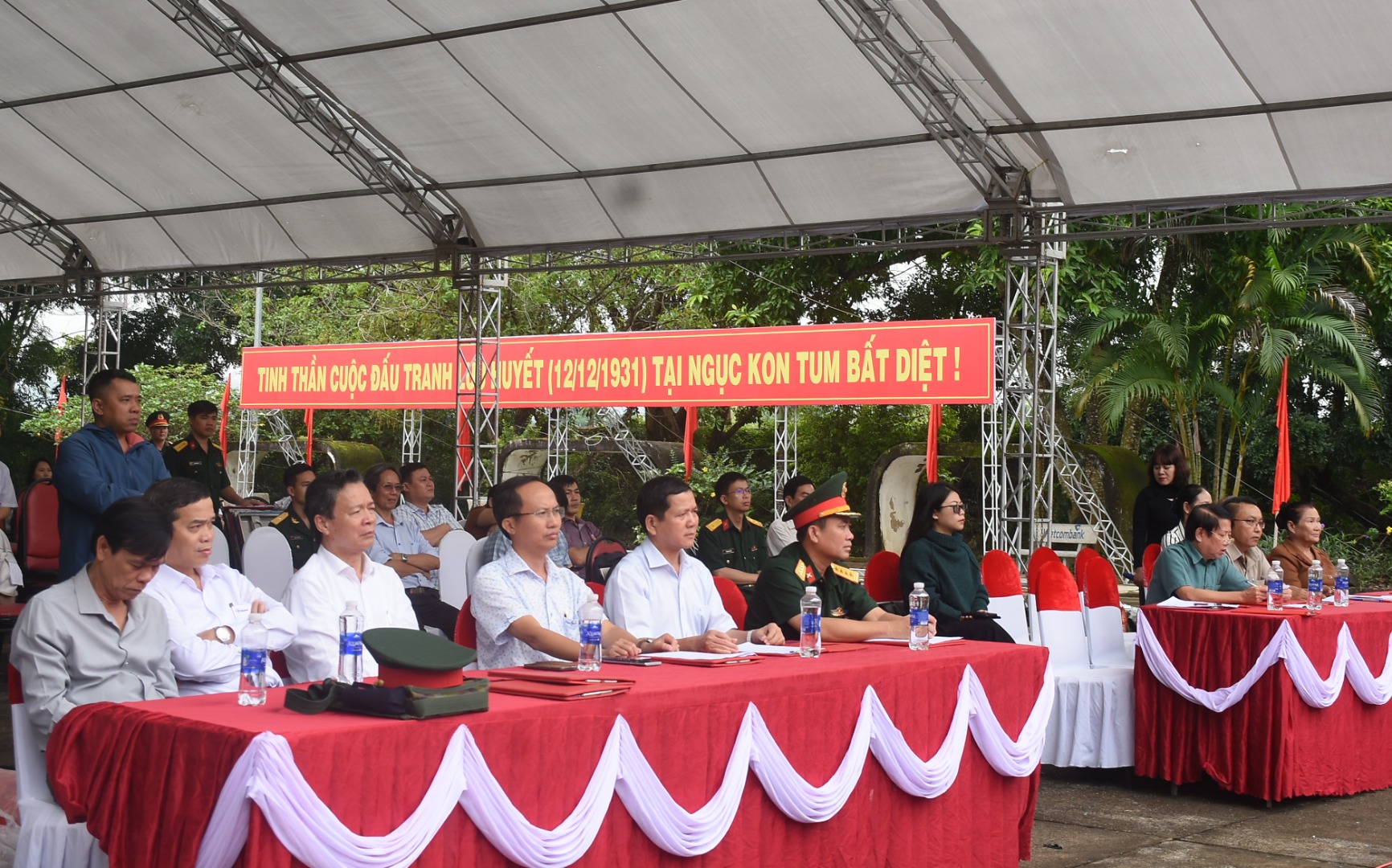 Tổng duyệt chương trình Lễ đón nhận Danh hiệu “Anh hùng LLVTND” cho tập thể chiến sĩ cách mạng bị địch bắt tù đày tại Ngục Kon Tum