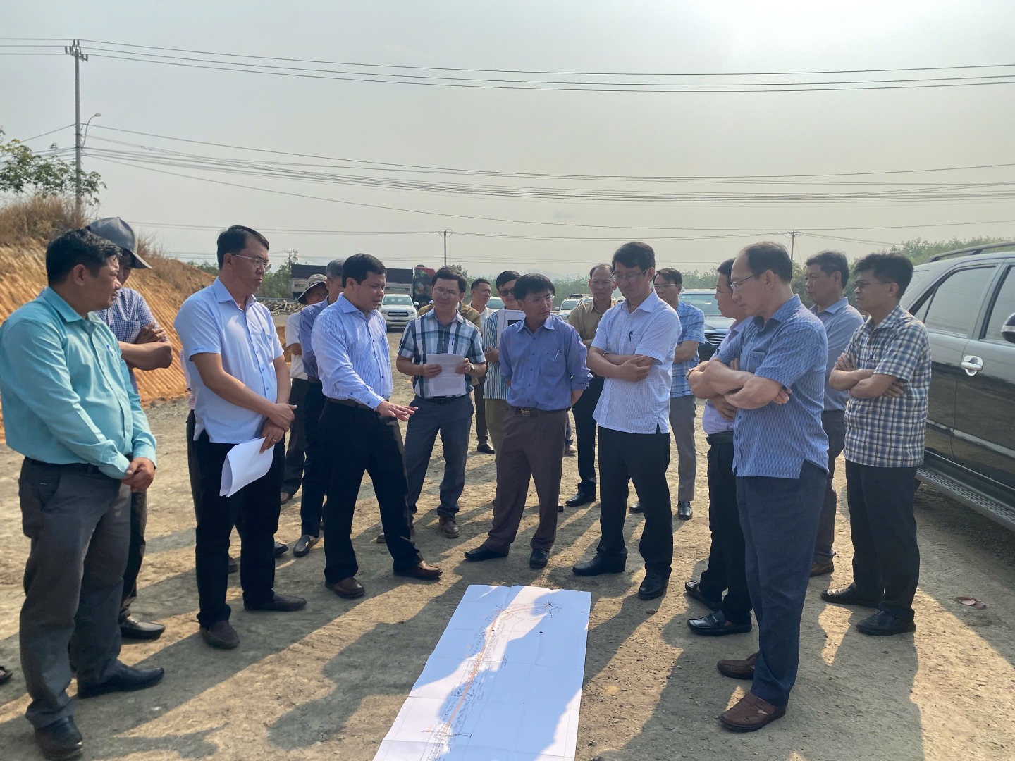 Phó Bí thư Tỉnh ủy Nguyễn Đức Tuy kiểm tra thực tế các dự án trên địa bàn thành phố