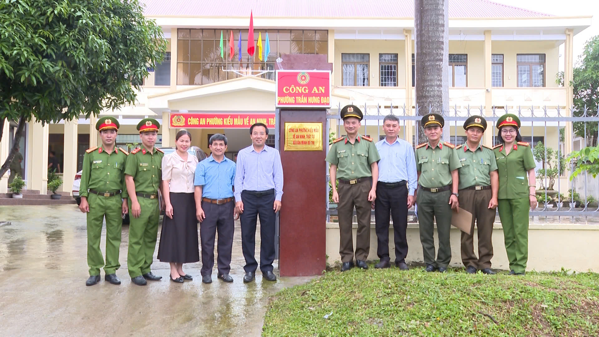 Công an phường Trần Hưng Đạo đạt kiểu mẫu về an ninh, trật tự và văn minh đô thị